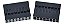 Kit 50 Conectores Dupont Duplo 2x8 16 Vias Macho - Imagem 4