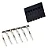 Kit 50 Conectores Dupont 7 Vias Macho com Terminal - Imagem 1