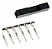Kit 5 Conectores Dupont 1 Via Macho com Terminal - Imagem 1