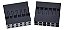 Kit 5 Conectores Dupont Duplo 2x6 12 Vias Macho - Imagem 2
