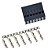 Kit 5 Conectores Dupont Duplo 2x7 14 Vias Fêmea - Imagem 1