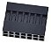 Kit 5 Conectores Dupont Duplo 2x7 14 Vias Macho - Imagem 4