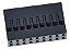 Kit 5 Conectores Dupont Duplo 2x9 18 Vias Macho - Imagem 2
