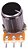 5 Potenciômetro Wh148 Linear 10K com Knob - Imagem 1