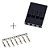 Kit 5 Conectores Dupont de 4 Vias Fêmea com Terminal - Imagem 2