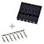 Kit 20 Conectores Dupont 6 Vias Fêmea com Terminal - Imagem 2