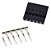 Kit 20 Conectores Dupont 6 Vias Macho com Terminal - Imagem 1