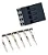 Kit 5 Conectores Dupont de 8 Vias Macho com Terminal - Imagem 1