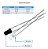 Kit 10 Pares LED Infravermelho Diodo Ir 3mm 940Nm - Imagem 2