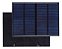Mini Placa Painel Célula Solar Fotovoltaica 12V 108Ma 1,3W Azul e Preto 12V - Imagem 7