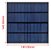Mini Placa Painel Célula Solar Fotovoltaica 12V 250Ma 3W 12V - Imagem 4