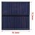 5X Mini Placa Solar 5,5V 110Ma 0,55W 70X70Mm - Imagem 2