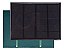Mini Placa Célula Solar Fotovoltaica 6V 320Ma 140X104Mm - Imagem 3