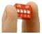5 Chave Seletora Dip Switch 4 Vias 180 Graus Vermelho - Imagem 2