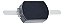 10 Mini Interruptor DC 1208Yd Preto com Trava - Imagem 3