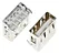 10X Conector USB Fêmea 90 Graus Tipo a - Imagem 5