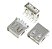 10X Conector USB Fêmea 90 Graus Tipo a - Imagem 1