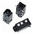 15X Conector P2 Fêmea Pj-320D 4 Pinos Smj - Imagem 2
