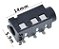 100 Conector P2 Fêmea Pj-320D 4 Pinos Smj - Imagem 3