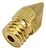 Kit 5 Unidades Nozzle Bico Hotend 3.00mm M6 0.2mm 3D Printer - Imagem 1
