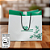 Sacola Delivery (25x19x22cm) Linha Verde - 100 unid. + Brinde - Imagem 1