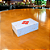 Caixa Sushi Pequena (10x15x5cm) Linha Salmão - 100 unid. - Imagem 2