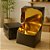 Caixa Sushi Extra Pequena Ouro (8x8x5cm) Linha Black - 100 unid. - Imagem 1
