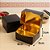 Caixa Sushi Extra Pequena Ouro (8x8x5cm) Linha Black - 100 unid. - Imagem 2
