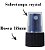 kit Vidro torre para Perfume 50ml R. 18mm + Válvula Spray + Caixa luxo prata (1 Unidade de cada) - Imagem 3
