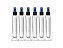 kit 10 Vidros torre Perfume 50ml Rosca + Válvula Spray - Imagem 1
