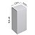 100 Caixas Embalagens Para Vidro cubo 30ml- 9,5 x 3,3 x 3,3cm - Imagem 1