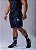 Short Johnny Person Dry Fit com Corte Lateral Azul Marinho - Imagem 3