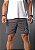 Short Dry Fit Performance Johnny Person Cinza Chumbo - Imagem 1
