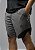 Short Dry Fit Recomeço Cinza com Detalhes preto. - Imagem 1