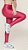 Calça Legging Recortes Rose - Imagem 1