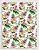 Papel Crepom Floral 11 - Tropical - 30 unid - Imagem 1