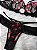 Conjunto Lingerie Renda e Tule Corações - Imagem 3
