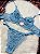 Conjunto de Renda Azul Clara Feminino - Imagem 1