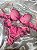 Conjunto Bojo Rendado Rosa Feminino - Imagem 1