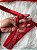 Conjunto Bojo Bordado Vermelho Sensual - Imagem 3
