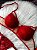 Conjunto Bojo Bordado Vermelho Sensual - Imagem 2