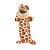 Girafa de pelúcia com garrafa pet - Imagem 1
