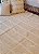 Tapete Peludo Algodão Sala Quarto Lines Cru 150 x 200 - Imagem 6