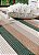 Tapete Artesanal Algodão Listrado Botanique 200 X 250 Verde Marrom - Imagem 10