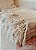 Manta de sofá artesanal Algodão Nude 140 x 240 - Imagem 4