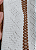 Tapete Artesanal Algodão Branco Caramelo 50 x 70 - Imagem 4