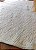 Tapete Artesanal Redondo Boho peludo branco 2m - Imagem 3