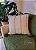 Capa de Almofada Artesanal Tassel Branco Verde Musgo 45 x 45 - Imagem 3