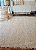 Tapete Artesanal Sala Quarto Algodão Caramelo Branco Cadere 150 x 200 - Imagem 9