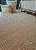 Tapete Artesanal Sala Quarto Algodão Caramelo Branco Cadere 200 x 250 - Imagem 7